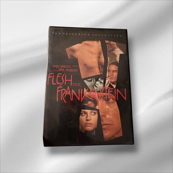 Flesh for Frankenstein Criterion Spine #27 Paul Morrissey, Andy Warhol OOP Rare - Picture 1 of 4